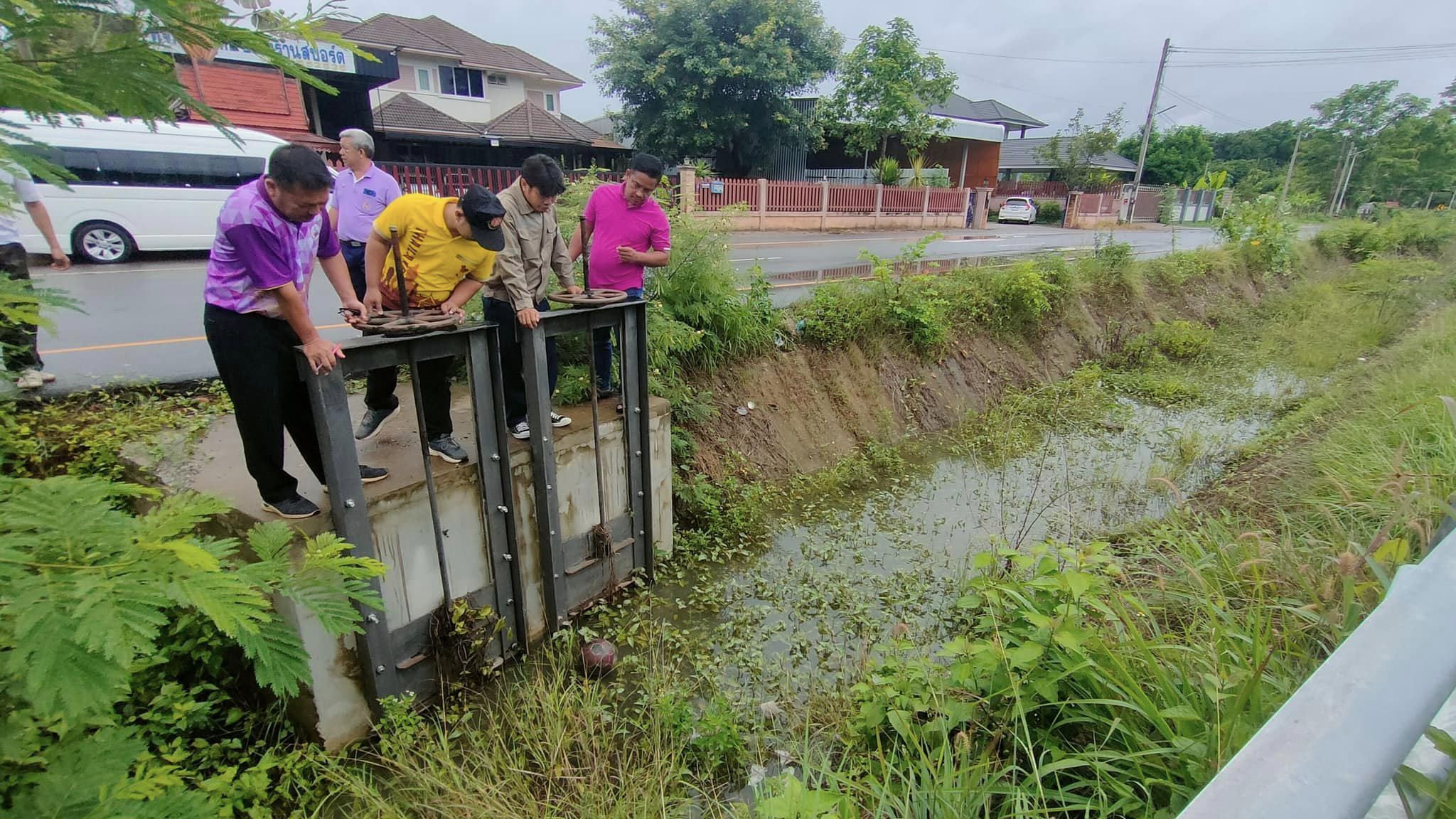  ลงพื้นที่ เสี่ยงต่อการเกิดอุทกภัย น้ำป่าไหลหลาก ในพื้นที่ตำบลผาสิงห์